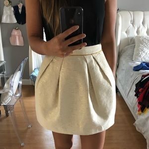 Sparkly Beige Skirt